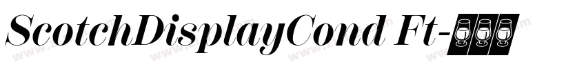 ScotchDisplayCond Ft字体转换